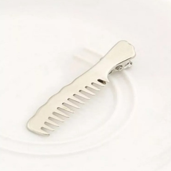 3/$30 NEW! Creative Comb Shape Pin Barrette Design Hair Clip Dainty Cute - Picture 5 of 6
